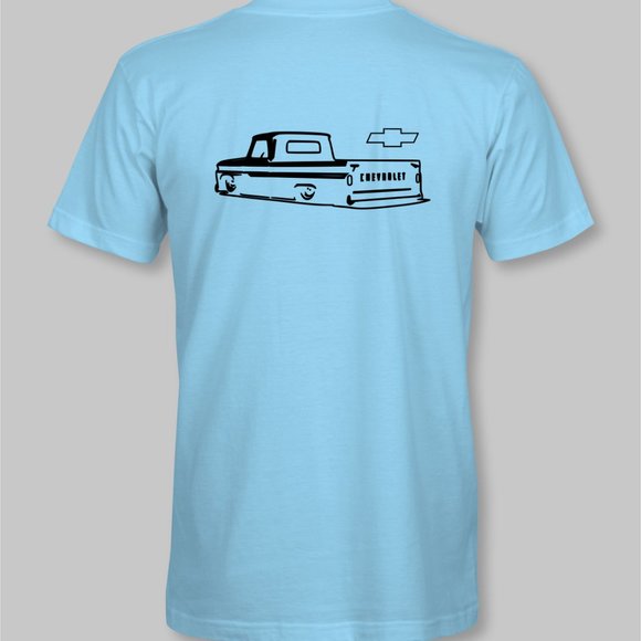 60-66 Chevrolet Chevy Truck Longbed Retro T-Shirt - Picture 11 of 11